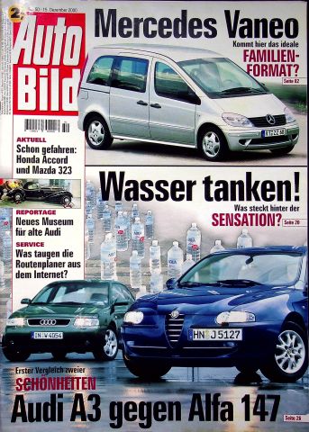 Deckblatt Auto Bild (50/2000)